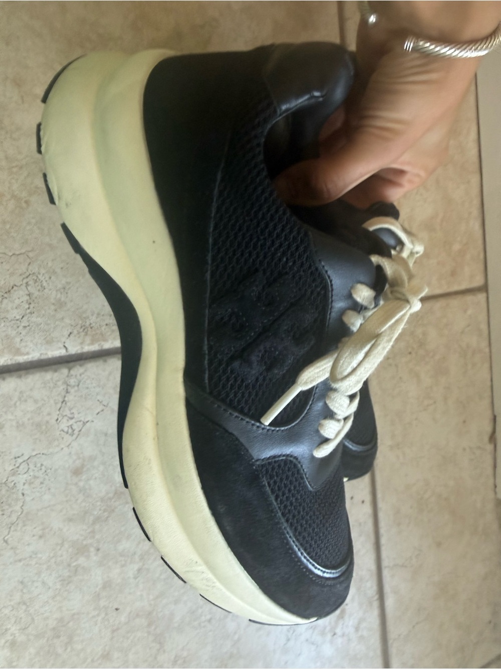 Tory Burch Black Sneakers